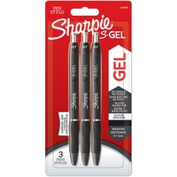 Sharpie GEL 0.7MM BLK BL3 PE