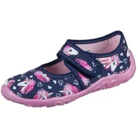 Superfit Bonny Hausschuhe, Dunkelblau 8090, 25 EU