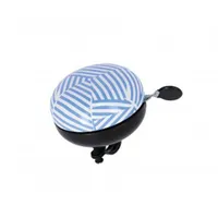 XLC Fahrradklingel Mingun DD-M09 Stripes Ø83mm blau weiß