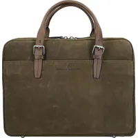 Castelijn & Beerens Nubuck Aktentasche Leder 41 cm Laptopfach