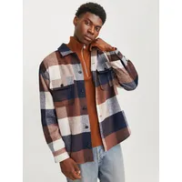 JACK & JONES Bradley Ollie Überhemd Navy Blazer /