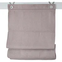 Kutti Raffrollo Ösenrollo Dimout braun ca. 45 x 130