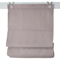 Kutti Raffrollo Ösenrollo Dimout braun ca. 45 x 130