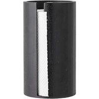 Bloomingville Küchenrollenständer Paulowina, Schwarz, Dekoobjekt, Maße D14,5xH25,5 cm, Kuchenrollenhalter,