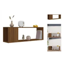 VidaXL TV-Schrank Braun Eichen-Optik 100x24x32 cm Holzwerkstoff
