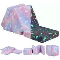 Aiyaplay Spielsofa für Kinder, Kindersofa aus Schaumstoff mit Liegefunktion