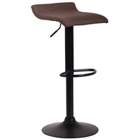 CLP Barhocker Dyn V2 Stoff I Höhenverstellbarer Thekenhocker mit