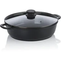 Kela Servierpfanne Atura, schwarz 9,0cm 32,0cmØ 5,0l