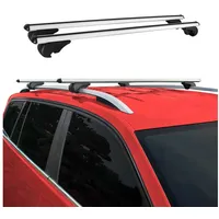 Omtec Dachträger für Skoda Kodiaq 2017-2025 Gepäckträger Grundträger Aluminium