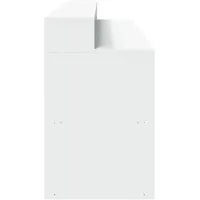 VidaXL LED-Schreibtisch Weiß 200x55x91 cm Holzwerkstoff