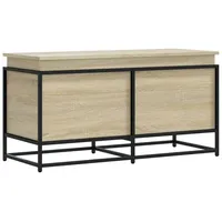 VidaXL Aufbewahrungsbox mit Deckel Sonoma 100x40x51,5 cm Holzwerkstoff