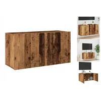 VidaXL TV-Wandschrank Altholz-Optik 80x30x41 cm
