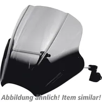 MRA Windschutzscheibe Speed SPS 215x400mm ohne Anbausatz schwarz,