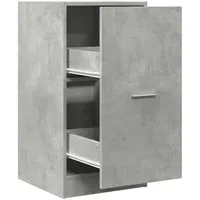 VidaXL Apothekerschrank Betongrau 40 x 41 x 77,5 cm