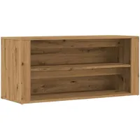 VidaXL Schuhbank Artisan-Eiche 100x35x45 cm Holzwerkstoff