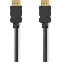 Nedis CVGL34060BK05 - HDMI A-Kabel, 4K@60Hz, Schwarz, 0,50 m