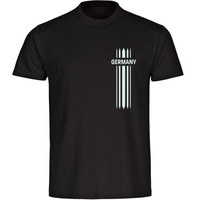 Multifanshop multifanshop® Kinder T-Shirt - Germany - Streifen -
