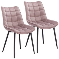 Woltu Esszimmerstühle 2er Set Küchenstuhl Polsterstuhl Wohnzimmerstuhl Sessel mit