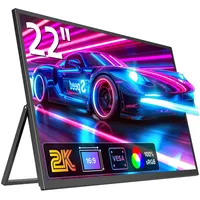 UPERFECT Portable Monitor 2K 22 Zoll Tragbarer Bildschirm mit
