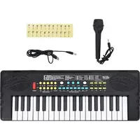 VidaXL 37 Tasten Klavier Elektrisches Keyboard mit Mikrofon für