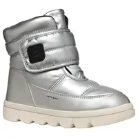 GEOX J WILLABOOM Girl B A Snow Boot, Silver,