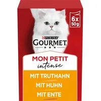 Purina Gourmet Mon Petit Intense Geflügel-Variationen, 8er Pack (8