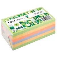 Upm notes Springmix Haftnotizen doppelte Haftung farbsortiert, 6 Blöcke