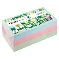 Upm notes Pastellmix Haftnotizen doppelte Haftung farbsortiert, 6 Blöcke