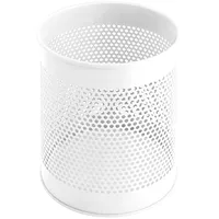 Proregal Runder perforierter Papierkorb aus Metall | 15 Liter,