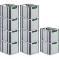 Proregal SparSet 10x Eurobox NextGen Color HxBxT 32x30x40cm 30