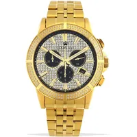 Louis XVI LXVI1037 Majeste Iced Out Chronograph 43mm 5ATM