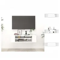VidaXL TV-Hängeschrank Weiß 100x30x26,5 cm Holzwerkstoff