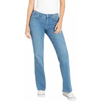 MAC Jeans Laura in Baby blauer Waschung mit Flared