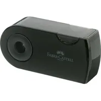 Faber-Castell 182700 Doppelspitzdose Sleeve schwarz