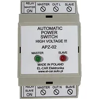 Solar+more Automatischer Notstromumschalter 230V 16A mit Hilfskontakt, Phasen- und
