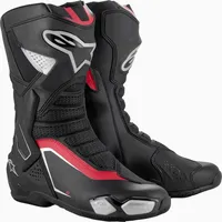 Alpinestars SMX-6 V3 Stiefel - Schwarz/Silber/Rot / 43