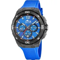Lotus CHRONO 18975/1 Herrenchronograph - Trübes Blau,