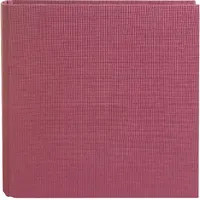 Goldbuch Ringbuch A5 Bella Vista fuchsia 20x22 cm Leinen