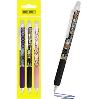 Online Schreibgeräte ONLINE® magiXX Design Girls Gelschreiber lila, rosa,