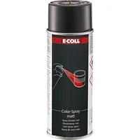 E-COLL Color-Spray matt 400ml tiefschwarz