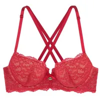 JETTE Push-up-BH Damen rot Gr.85D