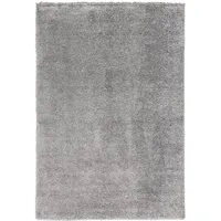 Pergamon Hochflor Langflor Teppich Aloha Grau, 60x110cm