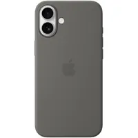 Apple iPhone 16 Plus Silikon Case steingrau