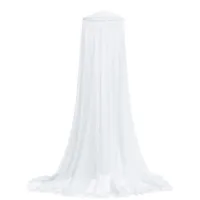 VidaXL Moskitonetz für Bett 220 Mesh Weiß 56x56x220 cm