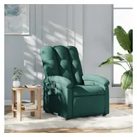 VidaXL Relaxsessel Dunkelgrün Stoff 93 x 101 x 93