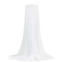 VidaXL Moskitonetz für Bett 220 Mesh Weiß 56x56x220 cm