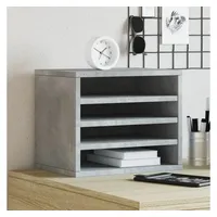 VidaXL Schreibtisch-Organizer Betongrau 36x26x29,5 cm Holzwerkstoff Vidaxl 931486