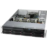 Supermicro Gehäuse SuperChassis CSE-825BTQC-R1K23LPB Black, Server Barebone