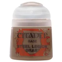 Games Workshop Citadel Base Paint Steel Legion Drab 12