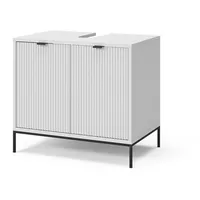 Vicco Waschtischunterschrank Eliza Weiß 70 x 63 cm mit